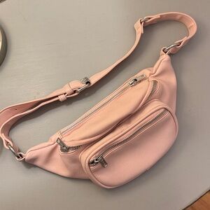Brandy Melville Dusty Rose Vegan Leather Purse
